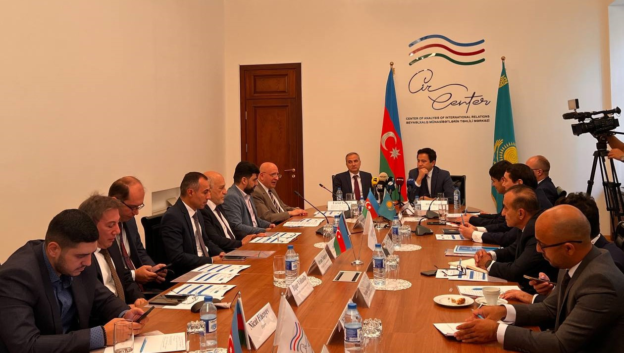 Round table on “Azerbaijan-Kazakhstan Relations: Regional Cooperation” was held at the AIR Center